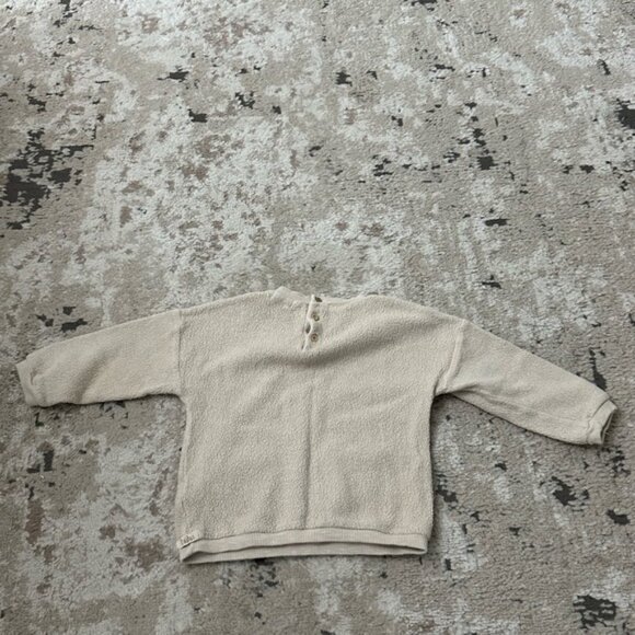 Búho Baby Tan Crewneck Size 24 Months - Picture 2 of 4